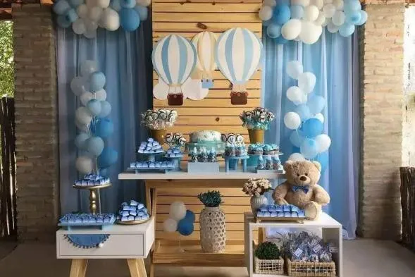 Chá de fralda simples