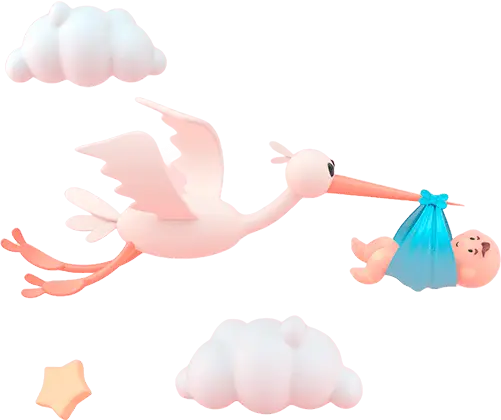 CháBaby na chegonha